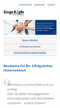 Mobile Screenshot of kluge-koepfe.de